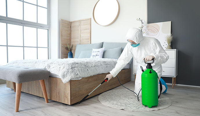 Professional bed bug fumigation service