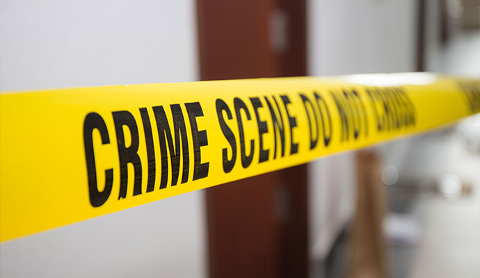 Crime scene investigation tape