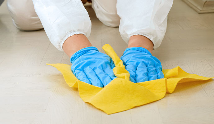 Residential biohazard remediation consultation