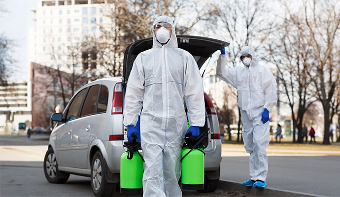 Professional suicide scene cleaners