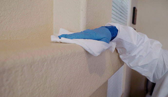 Crime scenes cleanup service